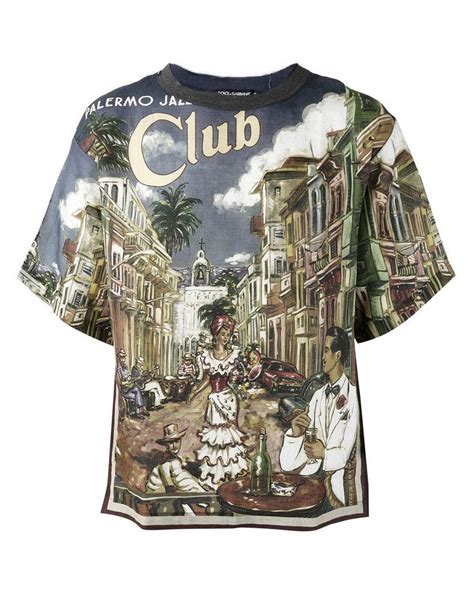 dolce gabbana palermo jazz club|Dolce & Gabbana M Palermo Jazz Club Printed Linen T.